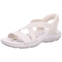 SKECHERS 163574 NAT REGGAE SLIM - SUMMER SPARKLE Beige Sandal Gr. 36