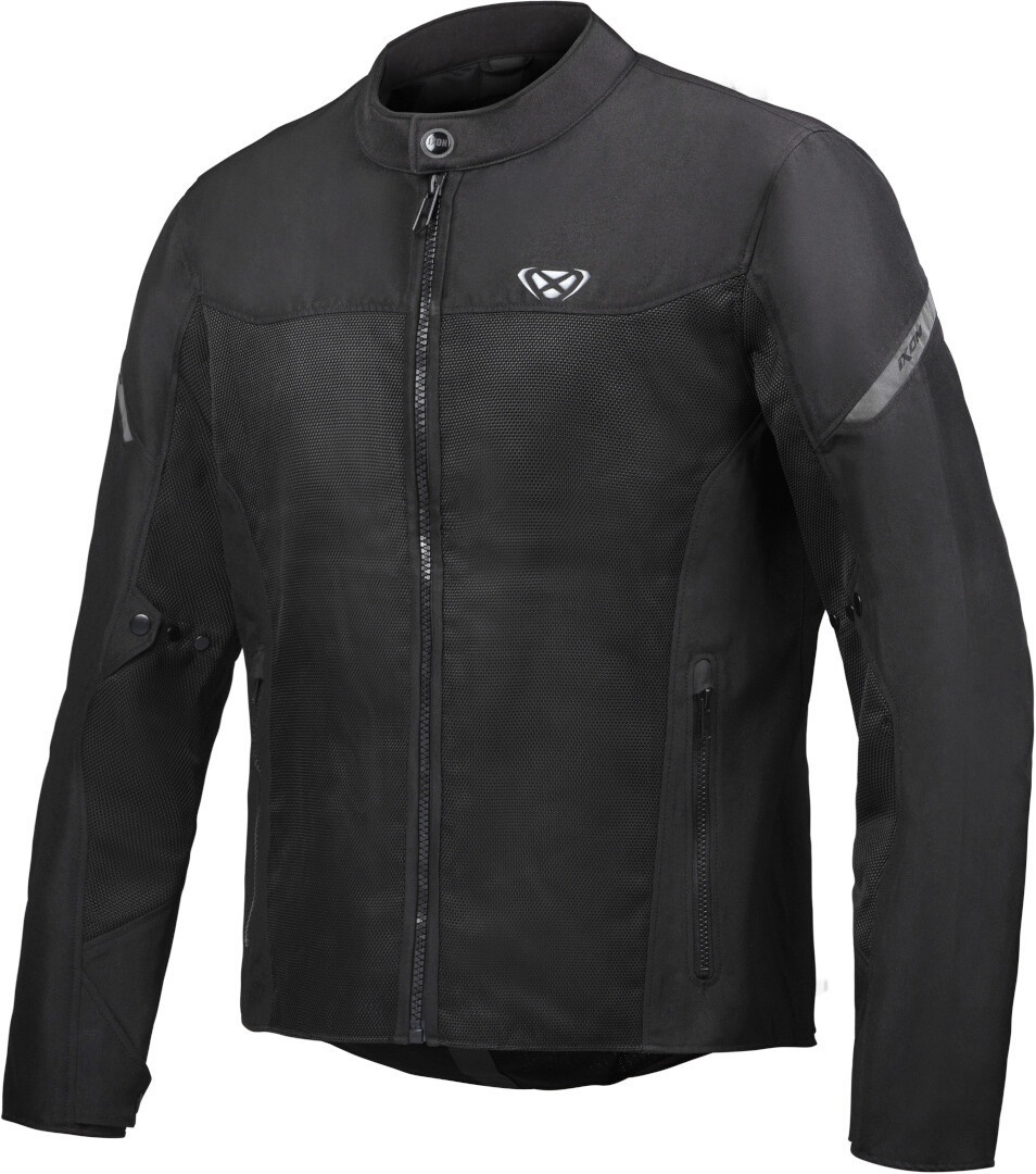 Ixon Fresh-C Motorfiets Textiel Jas, zwart, 6XL