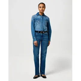 Wrangler Damen-Jeans straight fit Straight Leg - 29W / 32L
