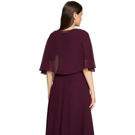 Vera Mont Chiffonstola mit Volant", in Strong aubergine), | Gr.: L