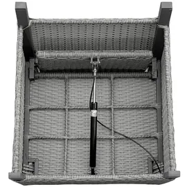 bellavista - Home & Garden® Dallas Hochlehner 57 x 64 x 109 cm grau 2 St.