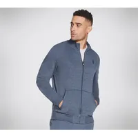 SKECHERS The Hoodless Hoodie Go Walk Everywhere Herren Jacke, blau | 3XL