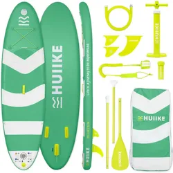 Stand Up Paddling Board Premium Zubehör, HUIIKE, Grün, große Stabilität grün 305 MM