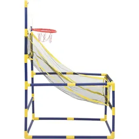 vidaXL Arcade Basketball Spielset mit Ball und Pumpe 45x86x127 cm