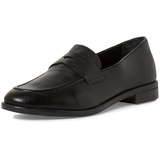 Marco Tozzi by Guido Maria Kretschmer Herren Slipper aus Leder Elegant, Schwarz (Schwarz), 43 EU