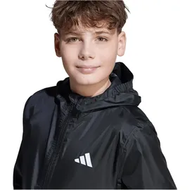 adidas Regenjacke J RAIN JKT Schwarz 140