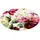 Pergamon Designer Teppich Brilliant Blumen Rund