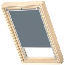 VELUX Verdunkelungsrollo DKL S06 4581S Blaugrau, 4581, Aluminiumschiene,GGU,Manuell,VELUX