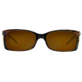 Eschenbach Sonnenbrille ESCHENBACH OPTIK "ambelis 85% Tönungsgrad", Damen, orange (orange, braun), Sonnenbrillen Sonnenbrille, Schutz vor Blaulicht und UV-Strahlung