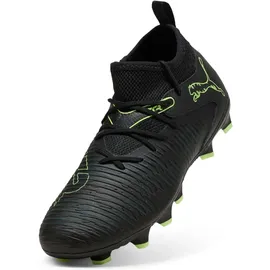 Puma Future 8 Match FG/AG Kinder schwarz/fizzy light/green terrain 28