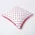 Homescapes Kissenbezug Homescapes 60 x 60 cm Rot