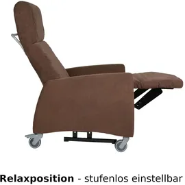 Devita Lutra relax Lift 2 elektrischer Aufstehsessel mit Relaxfunktion bis 140 kg braun