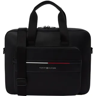 Tommy Hilfiger TH Foundation Aktentasche 40 cm Laptopfach schwarz