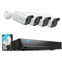 Reolink RLK8-800B4 4 Kameras Set  weiß