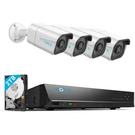 Reolink RLK8-800B4 4 Kameras Set  weiß