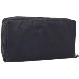 Mika Damengeldbörse Portemonnaie navy blau