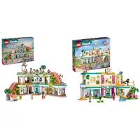 LEGO Friends Heartlake City Kaufhaus, Puppenhaus-Spielzeug & Friends Internationale Schule, Modular Building Spielzeug