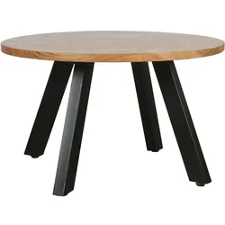 byLIVING Couchtisch LARA, Breite 75 cm, Akazie natur/schwarz