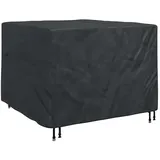 vidaXL Schutzhülle 125 x 125 x 74 cm Schwarz