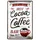 Nostalgic-Art Blechschild, Hot Cocoa & Coffee – Geschenk-Idee für Kaffee-Liebhaber, aus Metall, Vintage-Design zur Dekoration, 20 x 30 cm, 22369