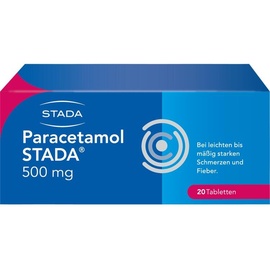 STADA PARACETAMOL 500 mg Tabletten 20 St
