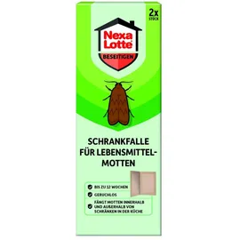 Nexa Lotte Schrankfalle für Lebensmittelmotten 2 Stück
