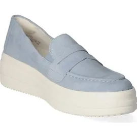 remonte Plateau Slipper Damen Hellblau 40