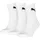 Puma Short Crew Tennissocken 6er Pack Weiß/Grau 43-46
