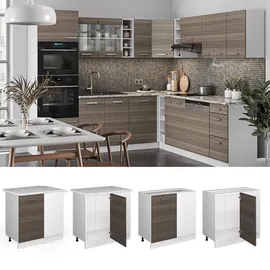 Vicco Eckunterschrank R-Line 86 x 46 x 81,5 cm Weiß