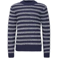 CASUAL FRIDAY "Strickpullover CFKarl", Herren, Gr. XXL, blau (schwarz navy), Obermaterial: 80% Polyacryl PAN. 20% Wolle WO., Pullover