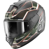 Shark Ridill 2 Matrix Camo Integralhelm - Matt Schwarz/Dunkelgrün/Dunkelbraun/Weiß