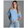 TRIGEMA Damen, Regular Fit T-Shirt 536202, Einfarbig, Gr. X-Small, blau (horizont), 042) - XS