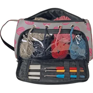 Kleiber + Co. GmbH Kleiber Garn- & Strickzubehörtasche Herzen