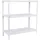 simonclick SimonRack Ecoclick schraubenloses Metallregal 3 Böden. Farbe Weiss 900x800x400 mm,