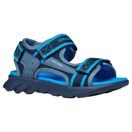 GEOX J Sandal Airadyum Bo Navy/Lt Blue 32