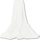 Bestgoodies Mikrofaser Decke weiß champagner 220x240 cm