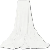Bestgoodies Mikrofaser Decke weiß champagner 220x240 cm