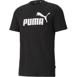 Puma Herren Ess Logo Tee T-shirt Puma Black XS EU