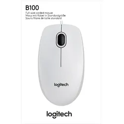 Logitech Maus B100 USB ws