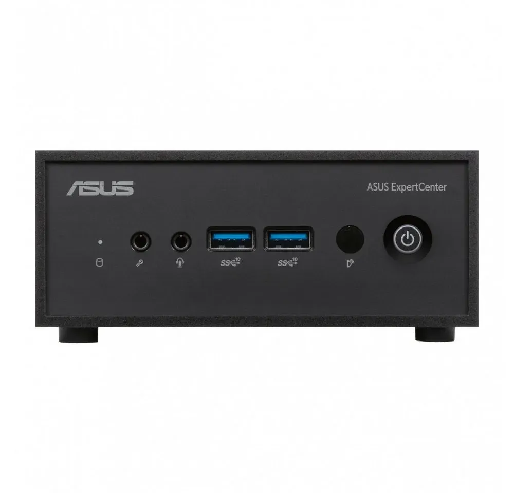 Asustor ASUS VIVO PN42-SN200AD Mini-PC, Intel N200, 4GB RAM. Computer-Kabel, Lüfterloses Design für geräuschlose Nutzung blau