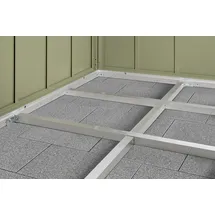 hörmann stauraumsysteme Unterkonstruktion für Kaminholzregal Berry Typ 2 Silber