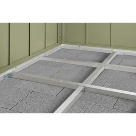 hörmann stauraumsysteme Unterkonstruktion für Kaminholzregal Berry Typ 2 Silber