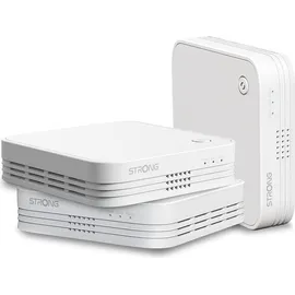 Strong Wi-Fi Mesh Home Triple-Pack 1200EUV2 (867 Mbit/s, 300 Mbit/s), WLAN Repeater