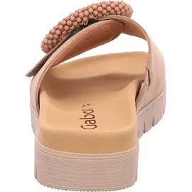 Gabor Damen, Pantoletten, Frauen Slipper,Best Fitting,Freizeitschuhe,Schlupfschuhe,schluepfschuhe,Slides,Slip-ons,Caramel,42 EU / 8 UK / 42