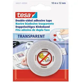 Tesa Klebeband Doppelseitig Transparent 10 m x 12 mm 1 St.