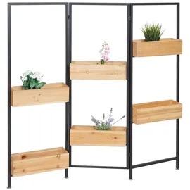 MCW L32 118 x 13 x 116 cm Schwarz-Braun