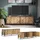 Vicco Hatto TV-Lowboard 156,8 x 50 cm Braun Holzwerkstoff