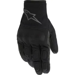 Alpinestars S-Max Drystar, Handschuhe - Schwarz/Dunkelgrau - S
