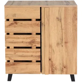 Mendler HWC-M46 88 x 80 x 34 cm Braun