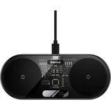 Baseus Digital LED Display Dual Wireless Charger mit Digitalanzeige 20W